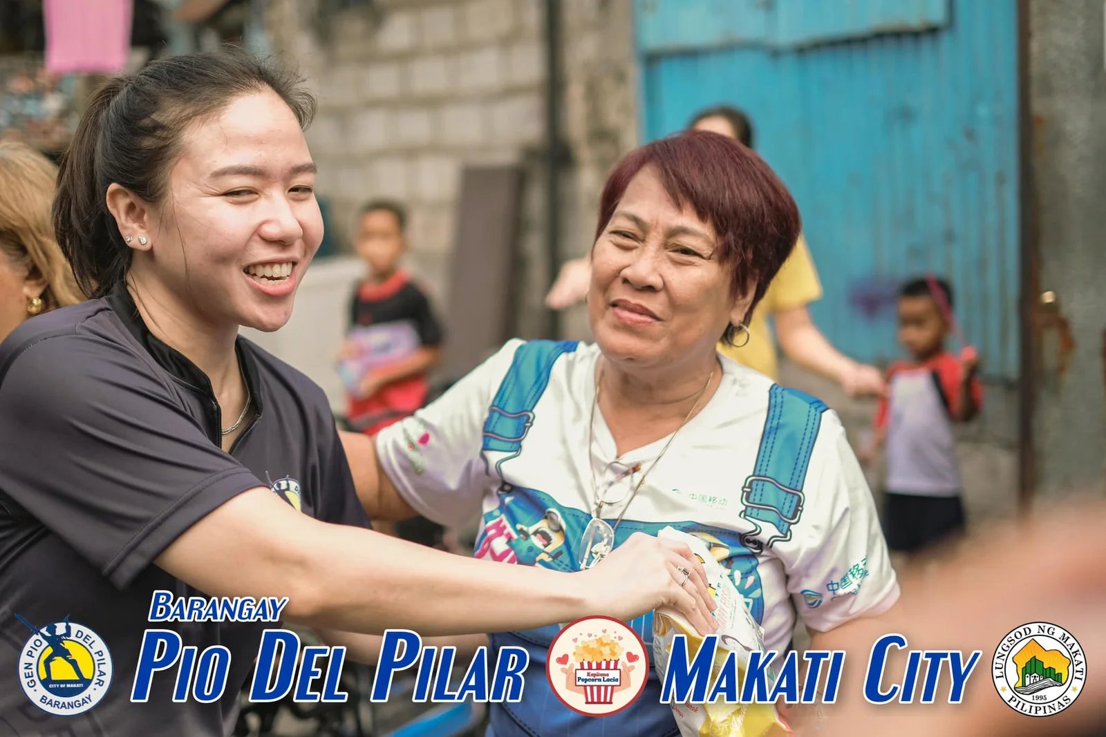 Kapitana Popcorn free Andoks 2024 during Fiesta