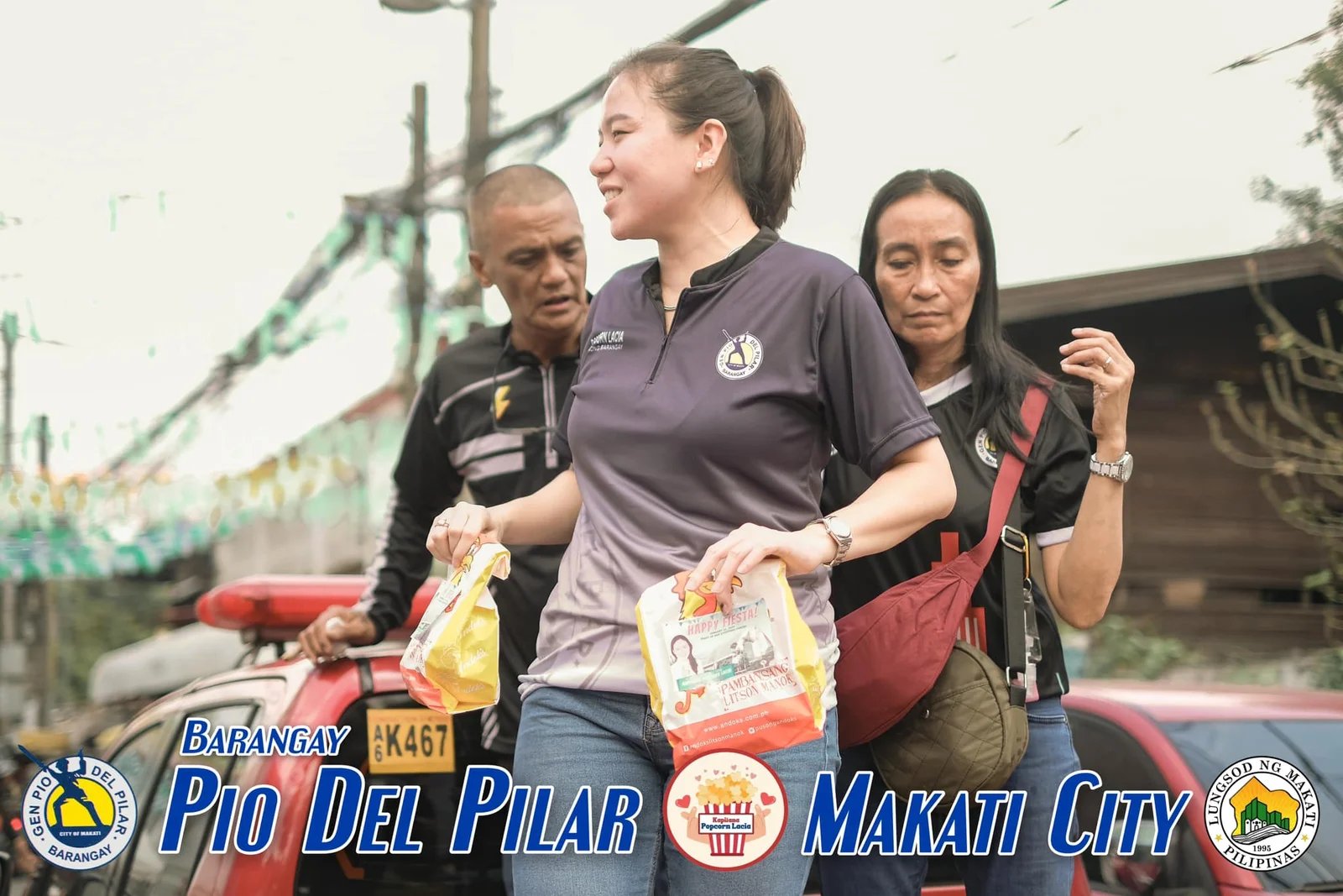 Kapitana Popcorn free Andoks 2024 during Fiesta