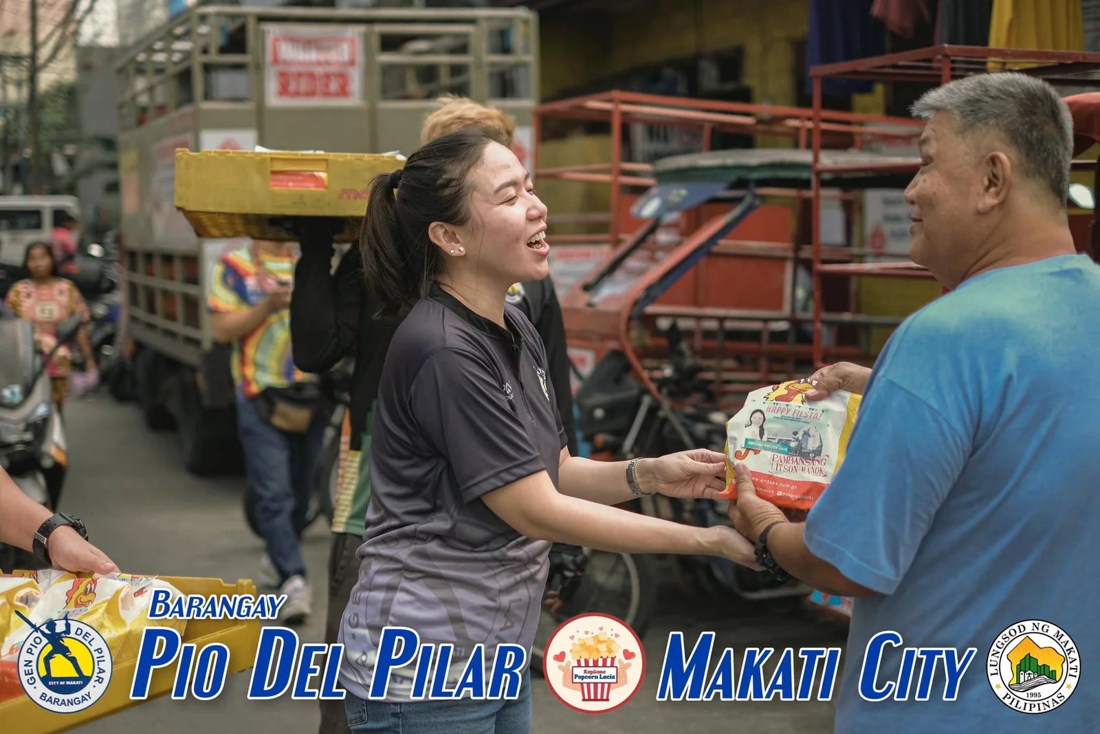 Kapitana Popcorn free Andoks 2024 during Fiesta