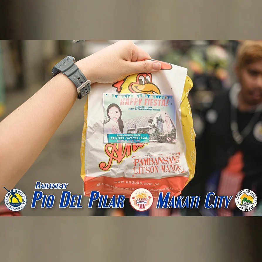 Kapitana Popcorn free Andoks 2024 during Fiesta